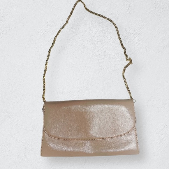 Halogen Pink/Taupe Leather Purse - Picture 4 of 7